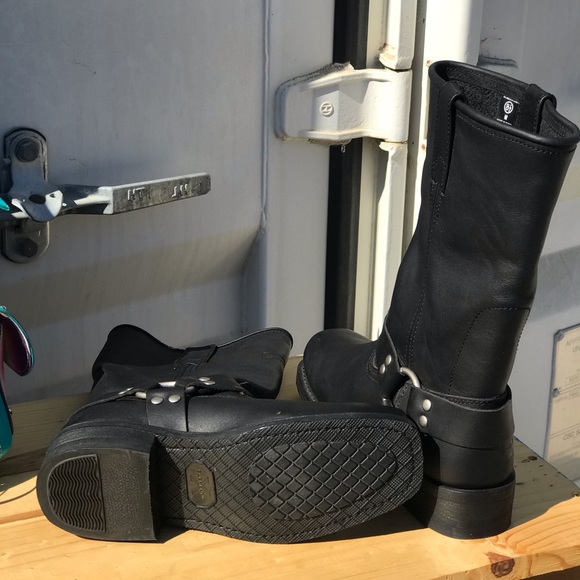 Brand New Biker Boots with a Native American Designed Purse BOTH BRAND NEW - Picture 6 of 16